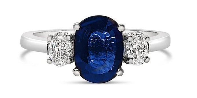 Sapphire vs Diamond Engagement Rings