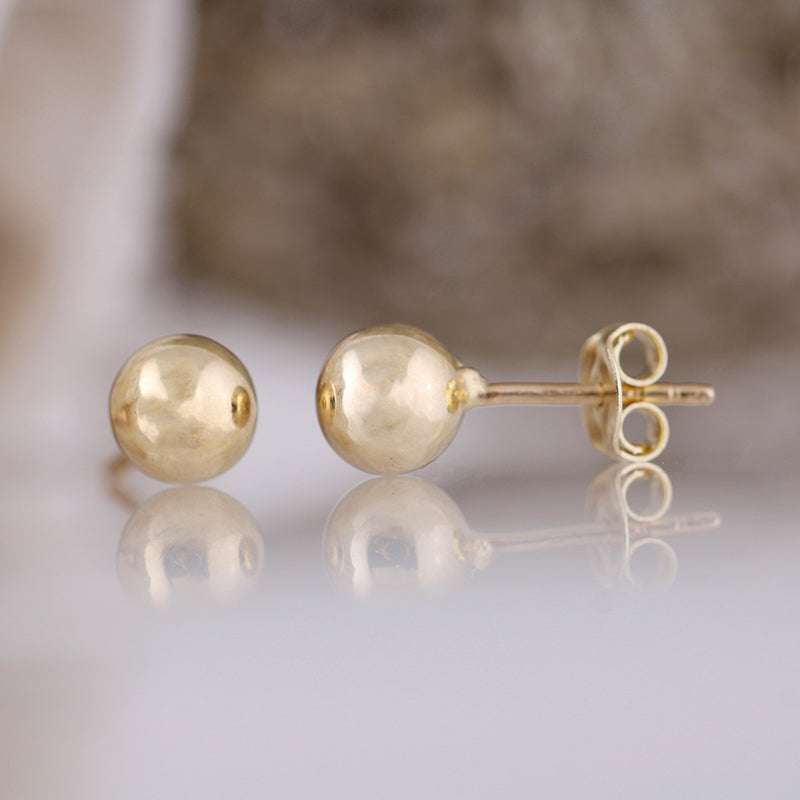 Ball Stud Earrings 5mm