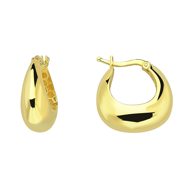 Bulbous Hoop Earrings