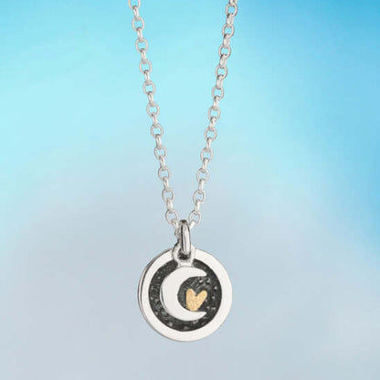 The Moon and Back Pendant