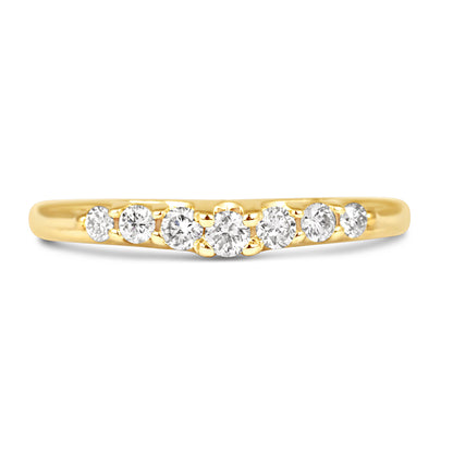 Rocks Graduated Diamond Ring