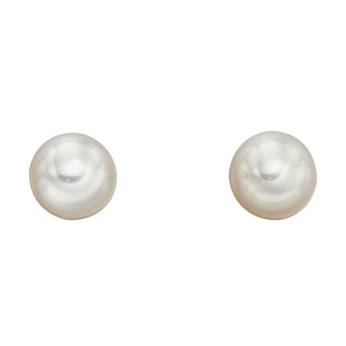 Evie Freshwater Pearl Stud Earrings - 5mm