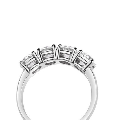 Rocks Four Stone Diamond Eternity Ring - Laboratory Grown Diamonds