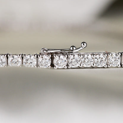 Rocks Diamond Tennis Necklace 10.12ct