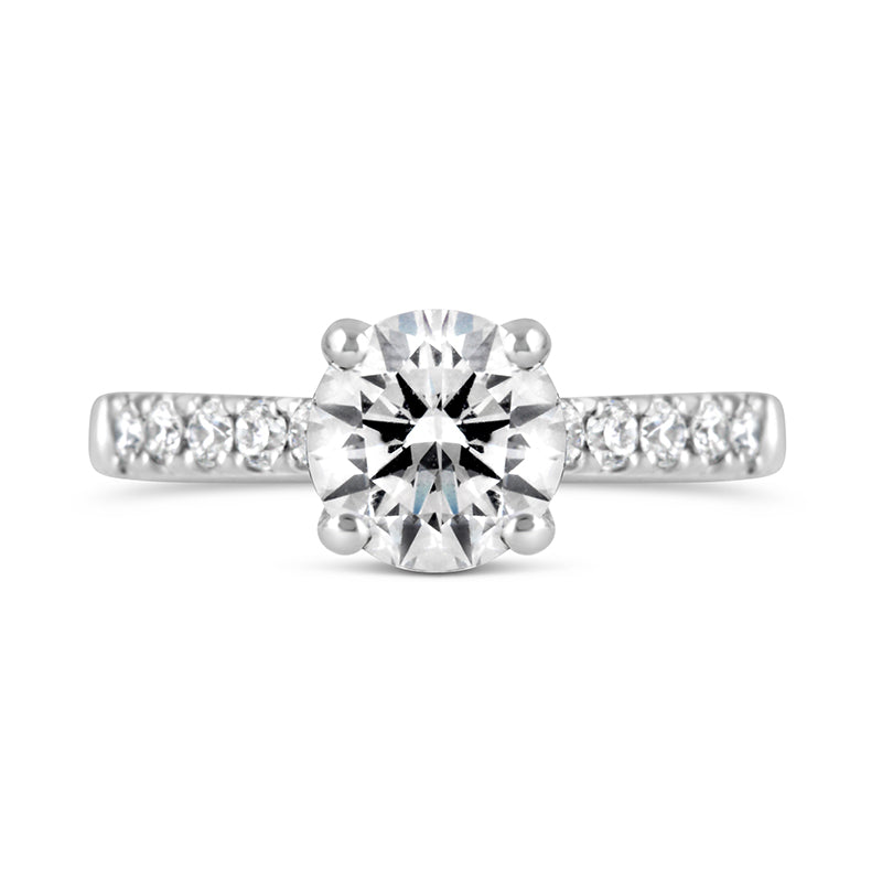 Round Brilliant Solitaire Engagement Ring 1.54ct