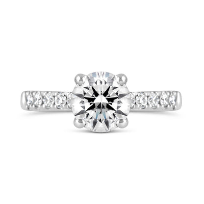 Round Brilliant Solitaire Engagement Ring 1.54ct