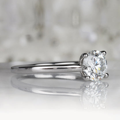 Round Brilliant Solitaire Engagement Ring 1.06ct