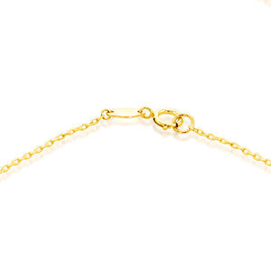 Malachite Quatrefoil & Chain Bracelet
