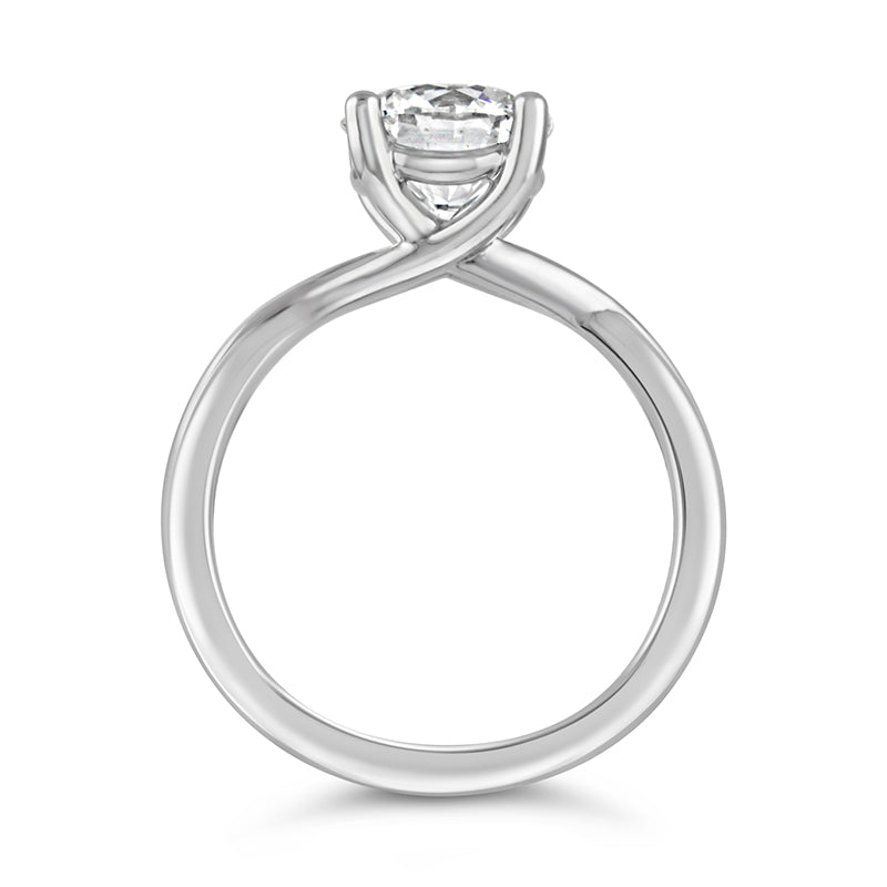 Round Brilliant Solitaire Engagement Ring 1.54ct