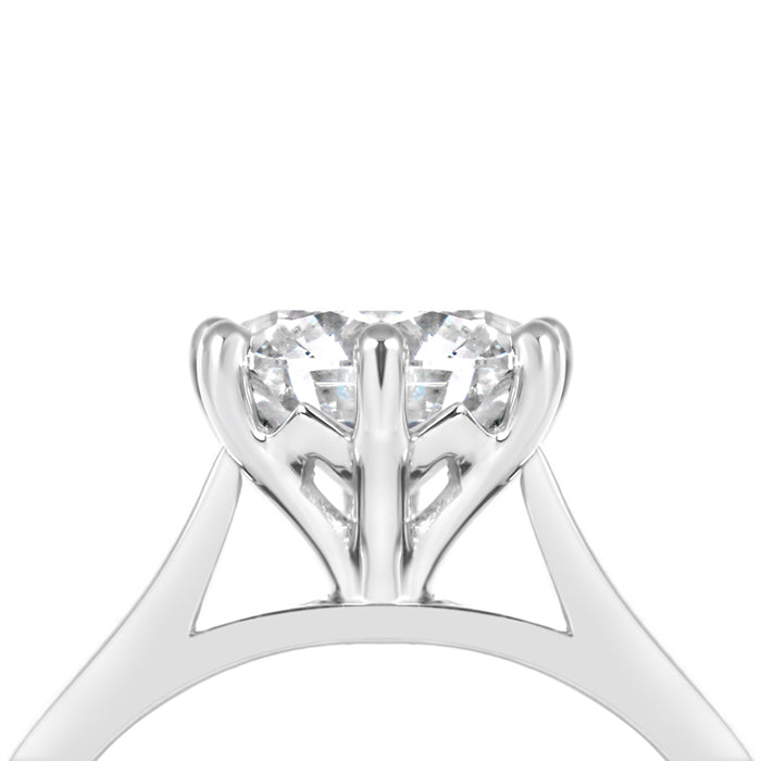 Round Brilliant Cut Engagement Ring 1.59ct