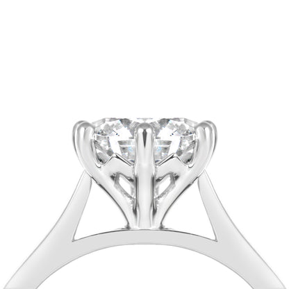 Round Brilliant Cut Engagement Ring 1.59ct