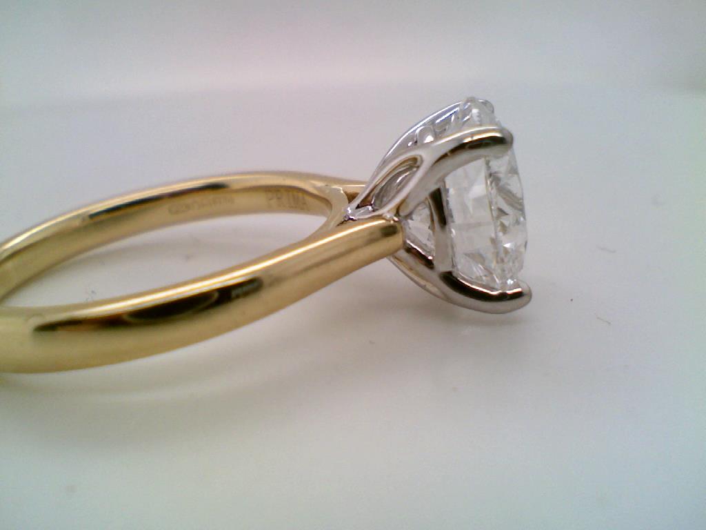 Round Brilliant Solitaire Engagement Ring 3.30ct