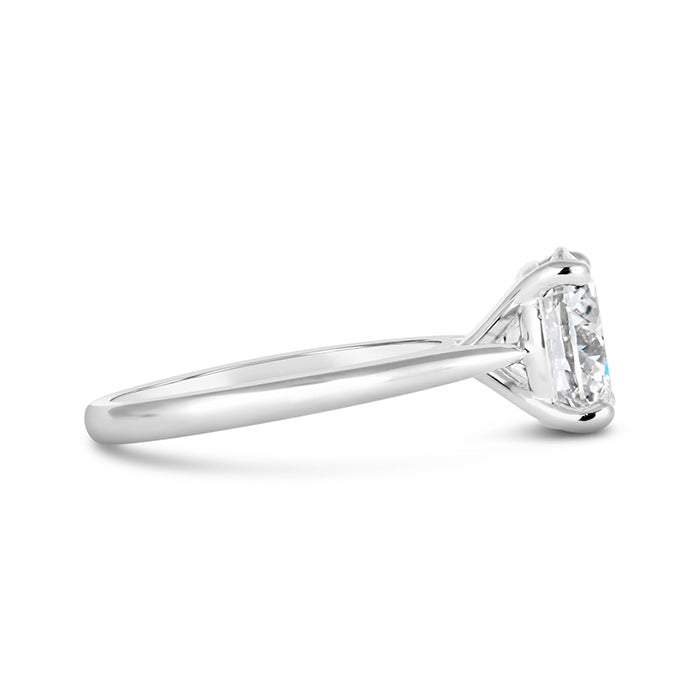 Round Brilliant Solitaire Engagement Ring 3.30ct