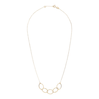 Oval Hoop Chain &amp; Necklace