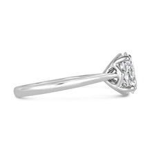 Load image into Gallery viewer, Oval Solitaire Engagement Ring 1.65ct