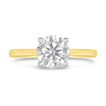 Load image into Gallery viewer, Round Brilliant Soliitaire Engagement Ring 1.75ct