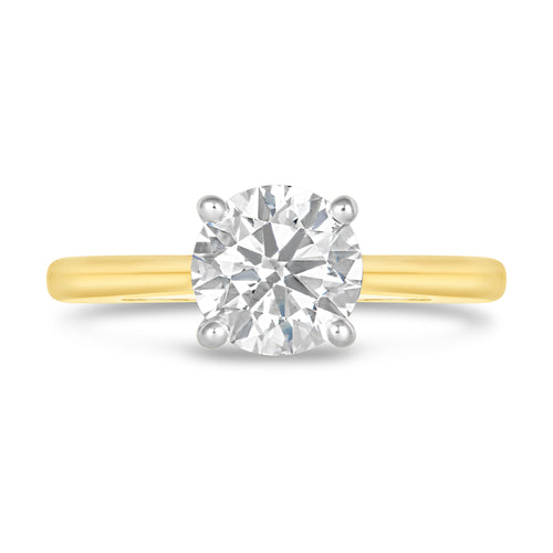 Round Brilliant Soliitaire Engagement Ring 1.75ct - Laboratory Grown Diamond