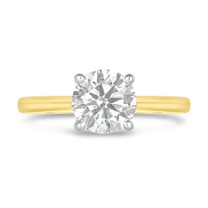 Round Brilliant Soliitaire Engagement Ring 1.75ct
