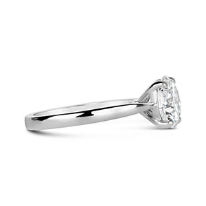 4 Claw Solitaitre Engagement Ring 2.53ct