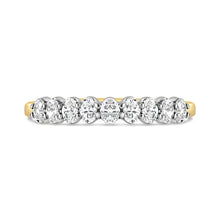 Load image into Gallery viewer, Oval Diamond Eternity Ring 0.36ct
