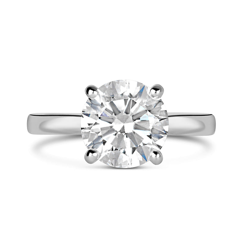 4 Claw Solitaitre Engagement Ring 2.05ct