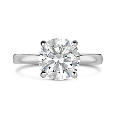 4 Claw Solitaitre Engagement Ring 2.05ct