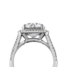 Load image into Gallery viewer, Round Brilliant Halo Engagement Ring 4.86ct