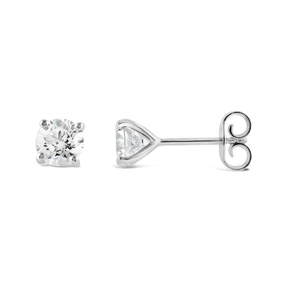 Diamond Solitaire Stud Earrings 1.40ct