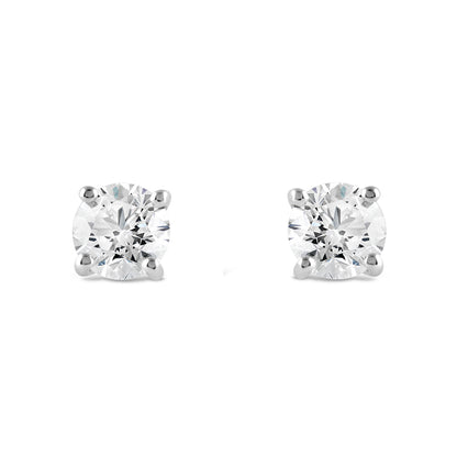 Diamond Solitaire Stud Earrings 1.40ct