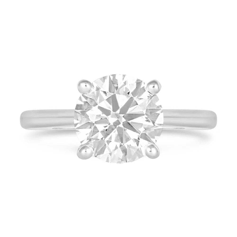 Round Brilliand Solitaire Ring 2.16ct