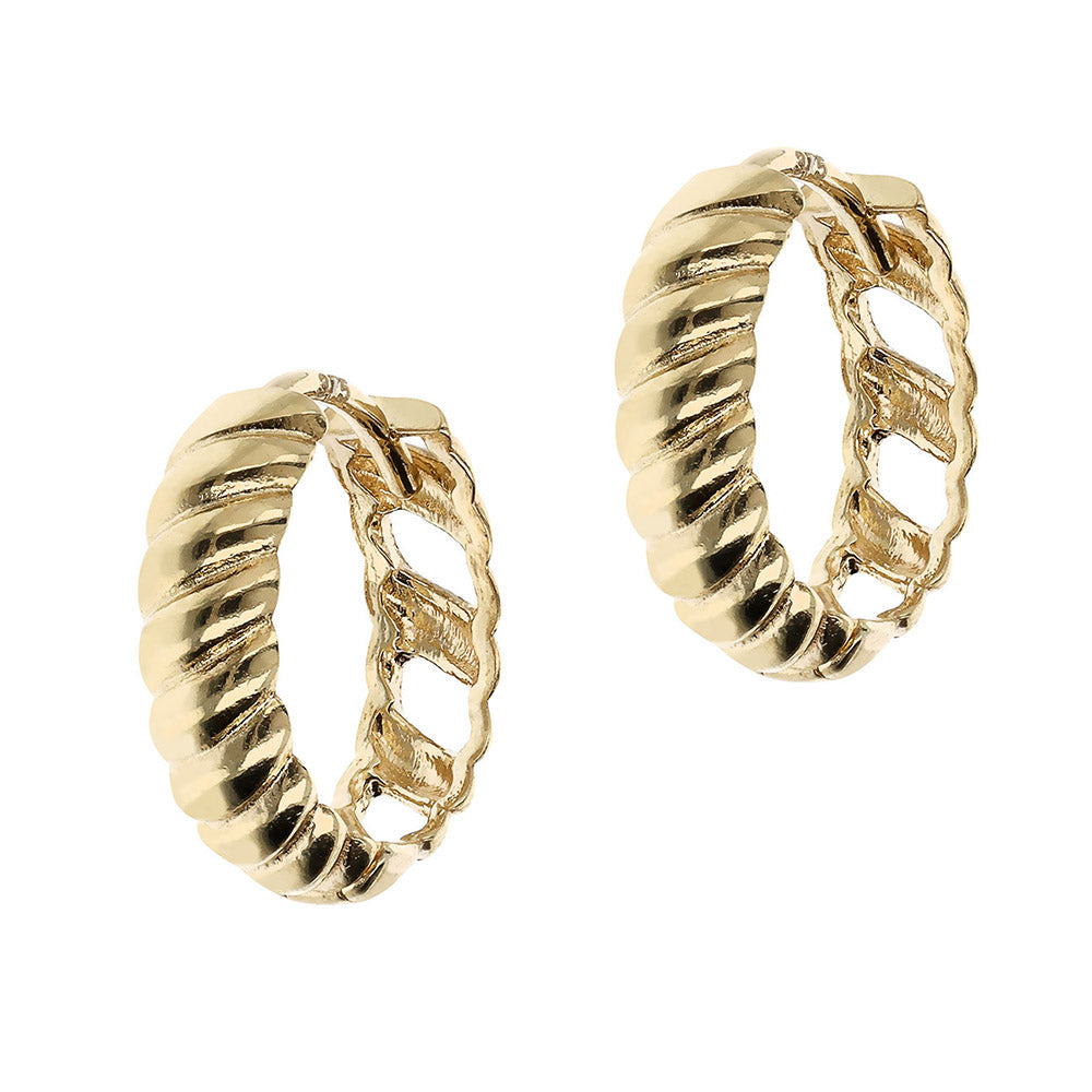 Spiral Hoop Earrings