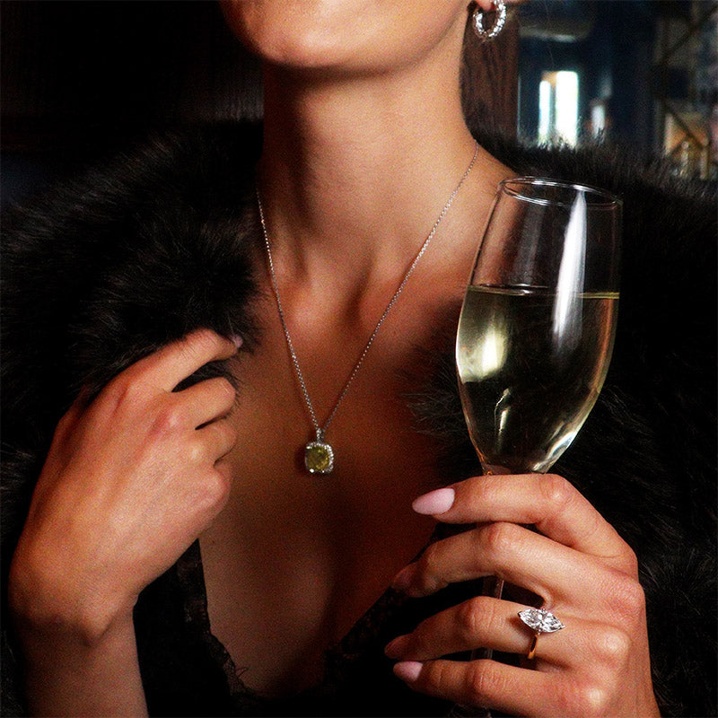 Marquise Solitaire Engagement Ring 3.12ct