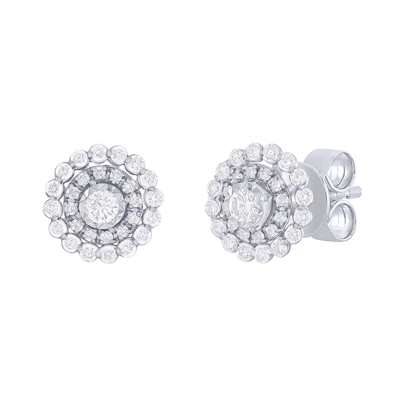 Multi-Wear Diamond Stud Earrings