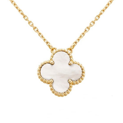 Pearl Quatrefoil Necklace