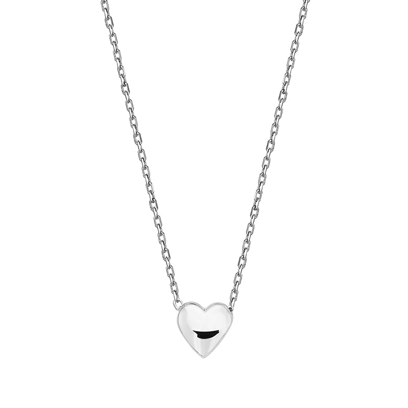 Sliding Heart Necklace