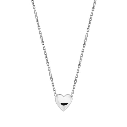 Sliding Heart Necklace