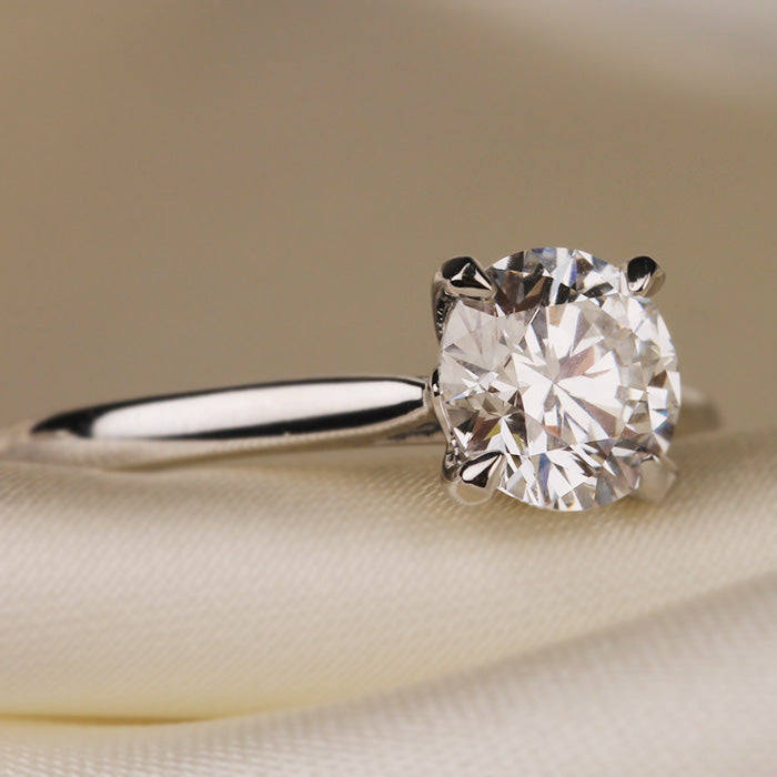 Round Brilliant Solitaire Engagement Ring 2.53ct