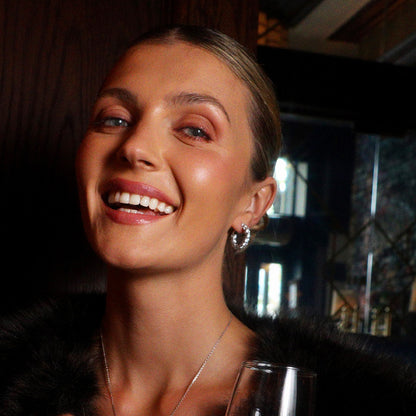 Inside-Out Diamond Hoop Earrings 4.40ct