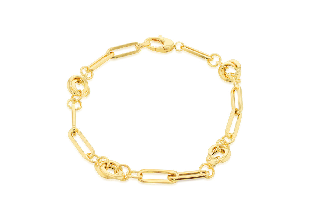 Paperlink &amp; Knot Bracelet