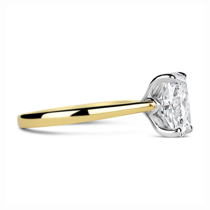 Radiant Cut Solitaire Engagement Ring 2.09ct