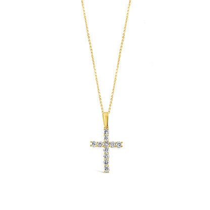 Diamond Cross Pendant 0.49ct