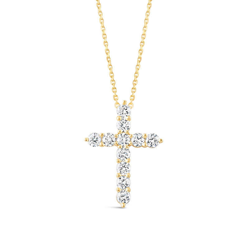 Diamond Cross Pendant 0.50ct
