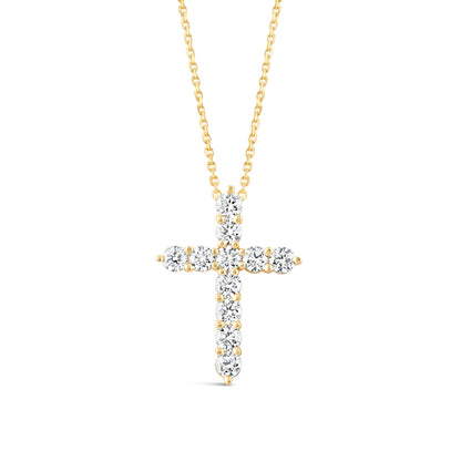 Diamond Cross Pendant 0.50ct
