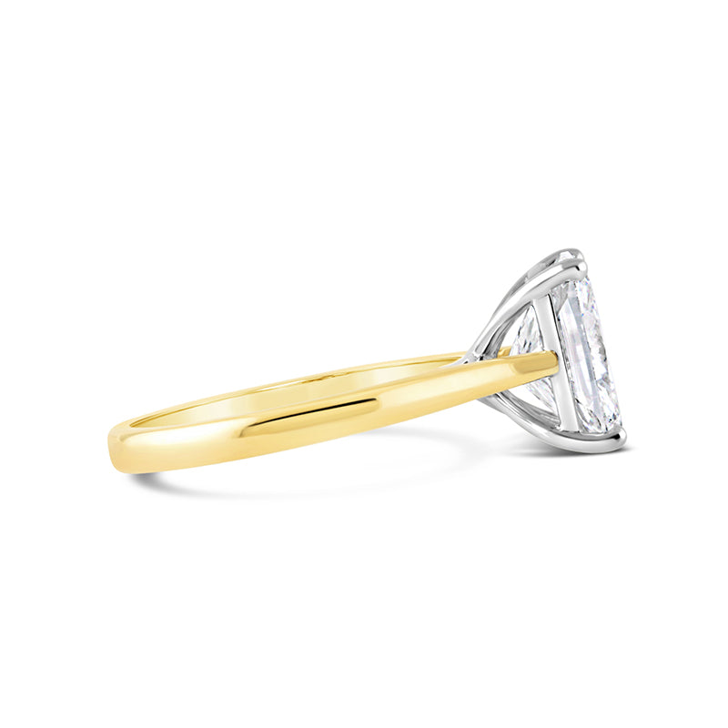 Cushion Cut Solitaire Engagement Ring 3.03ct