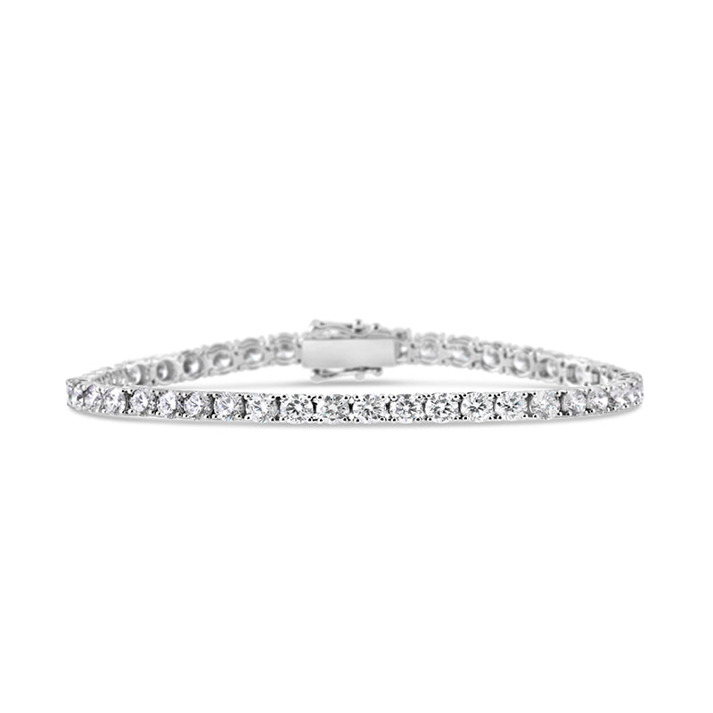 Round Brilliant Cut Diamond Tennis Bracelet 7.00ct