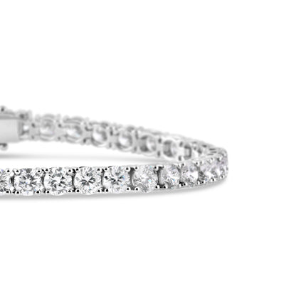 Round Brilliant Cut Diamond Tennis Bracelet 20.00ct