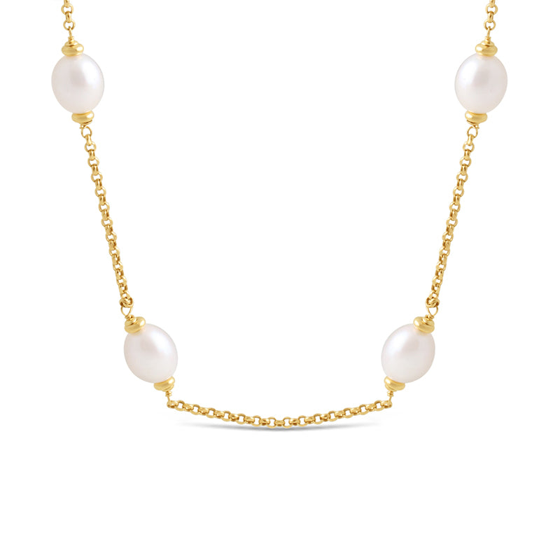 Berry Mini Pearl Necklace (10mm) - 45cm