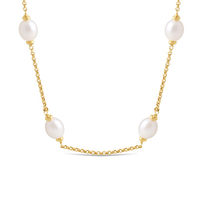 Berry Mini Pearl Necklace (10mm) - 45cm