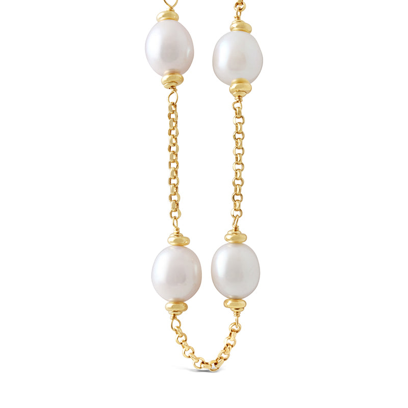 Berry Mini Pearl Necklace (10mm) - 45cm