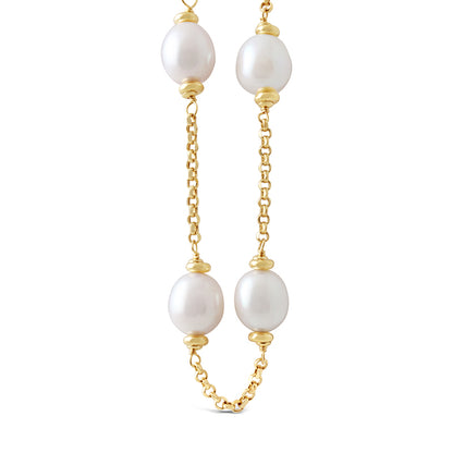 Berry Mini Pearl Necklace (10mm) - 45cm